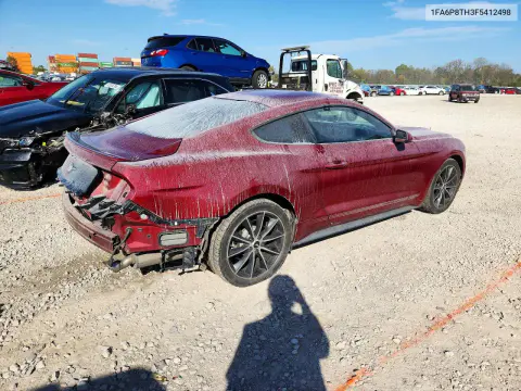 2015 Ford Mustang VIN 1FA6P8TH3F5412498 фото 3