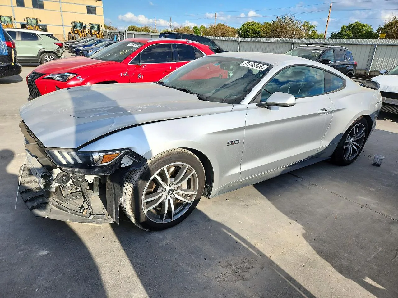 2015 Ford Mustang Gt VIN 1FA6P8CF6F5391614 фото 1
