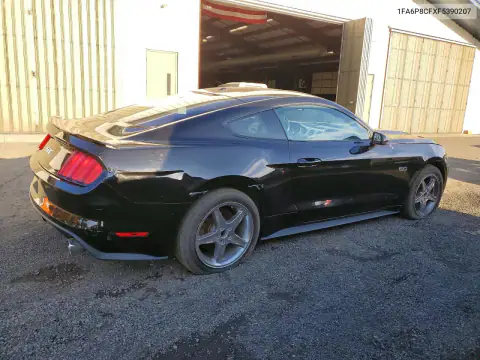 1FA6P8CFXF5390207 — 2015 Ford Mustang, фото 3 с аукциона Copart 15.10.2026, Мелкие вмятины и царапины