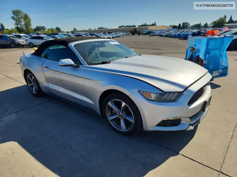 2016 Ford Mustang VIN 1FATP8EM5G5280729 фото 4