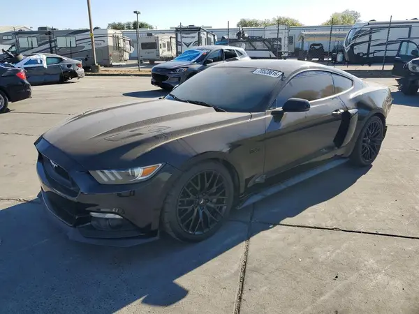 1FA6P8CF9G5252871 — 2016 Ford Mustang, Задняя часть (Rear End), фото до ремонта