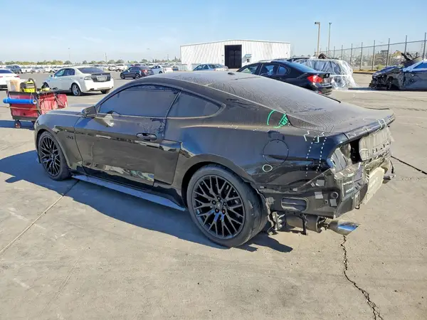 1FA6P8CF9G5252871 — 2016 Ford Mustang, фото 2 с аукциона Copart, Задняя часть