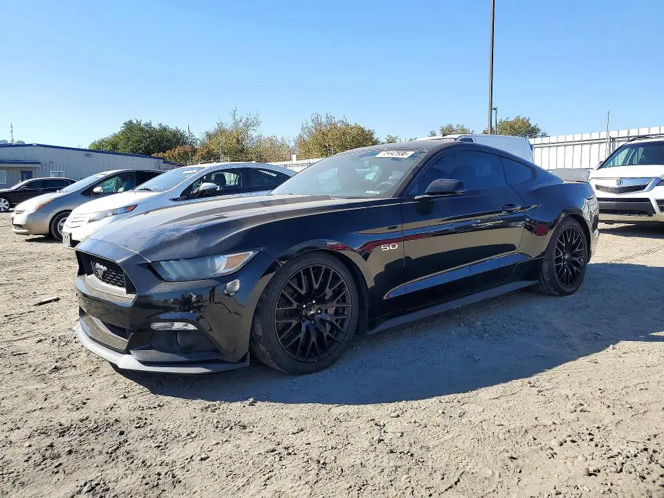 1FA6P8CF4G5215789 Ford Mustang 2016 — повреждение Передняя часть, фото до ремонта