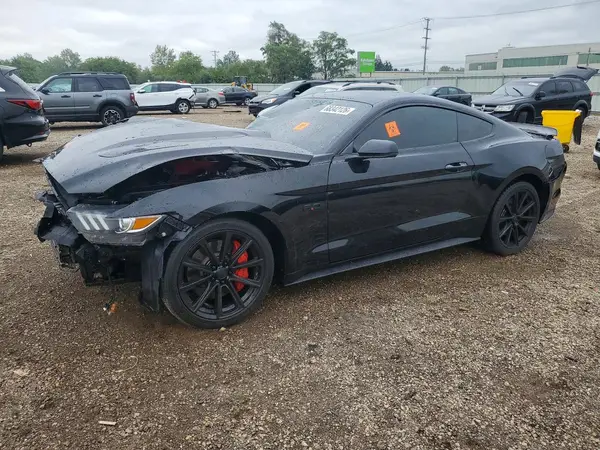 1FA6P8CF3H5230463 — 2017 Ford Mustang, Передняя часть (Front End), фото до ремонта
