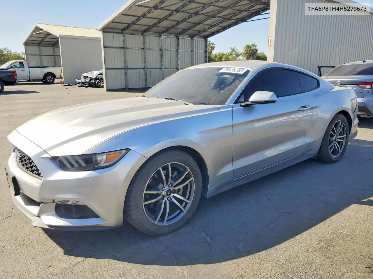 2017 Ford Mustang VIN 1FA6P8TH4H5279673 фото 1