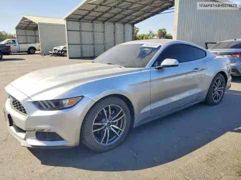 1FA6P8TH4H5279673 — 2017 Ford Mustang, Сторона, фото до ремонта