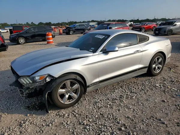 1FA6P8AM7H5270904 — 2017 Ford Mustang, Передняя часть (Front End), фото до ремонта