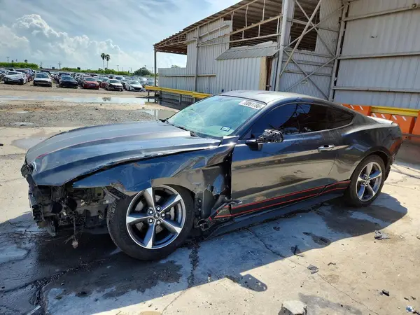 1FA6P8TH2H5358257 — 2017 Ford Mustang, Передняя часть (Front End), фото до ремонта