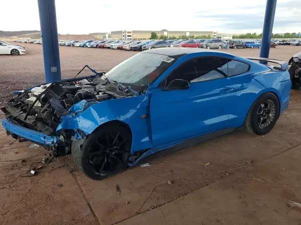 1FA6P8CF9H5251107 — 2017 Ford Mustang, Передняя часть (Front End), фото до ремонта