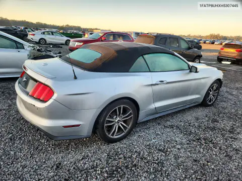 2017 Ford Mustang VIN 1FATP8UHXH5307445 фото 3