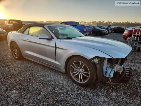 2017 Ford Mustang VIN 1FATP8UHXH5307445 фото 4