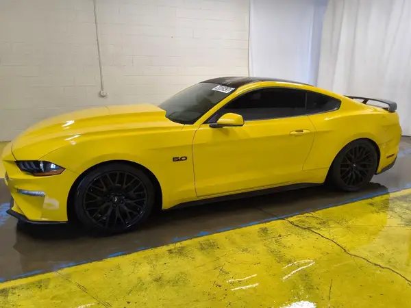1FA6P8CF5J5121024 Ford Mustang 2018 — повреждение Механические повреждения, фото до ремонта