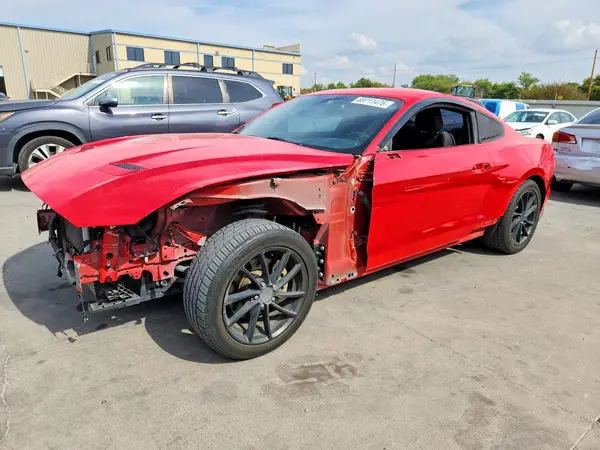 1FA6P8TH0J5108389 — 2018 Ford Mustang, Передняя часть (Front End), фото до ремонта