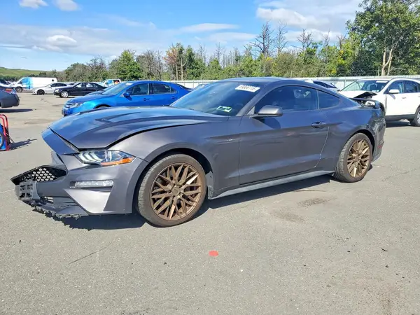 1FA6P8TH2J5120172 — 2018 Ford Mustang, Передняя часть (Front End), фото до ремонта