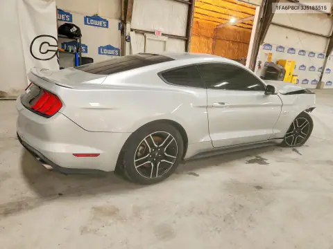 1FA6P8CF3J5185515 — 2018 Ford Mustang, фото 3 с аукциона Copart 22.10.2026, Передняя часть