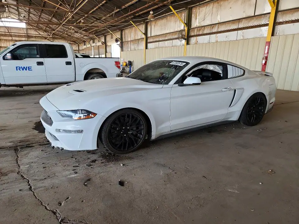 1FA6P8CF9K5120525 Ford Mustang 2019 — повреждение Боковая часть, фото до ремонта