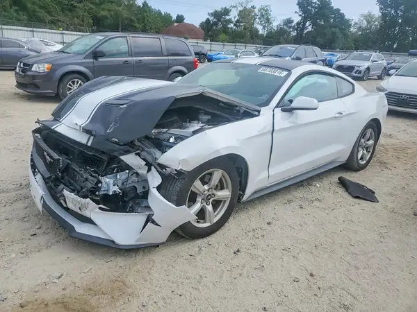 1FA6P8TH5K5184725 — 2019 Ford Mustang, Передняя часть (Front End), фото до ремонта