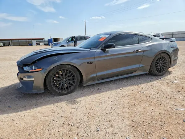 1FA6P8CF4K5166098 — 2019 Ford Mustang, Передняя часть (Front End), фото до ремонта
