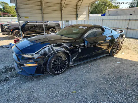 1FA6P8CF9K5129029 — 2019 Ford Mustang, Задняя часть, фото до ремонта