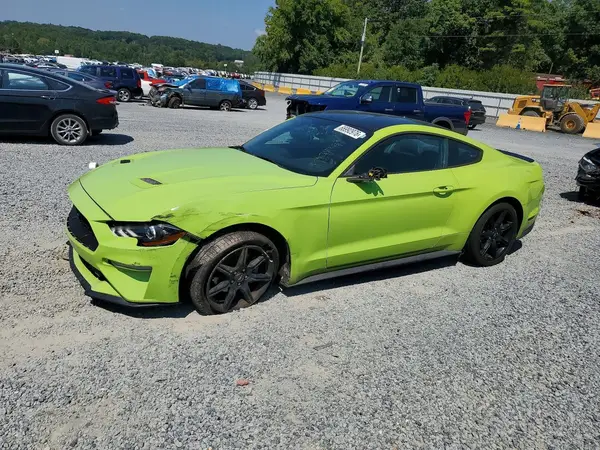 1FA6P8TH9L5132323 — 2020 Ford Mustang, Передняя часть (Front End), фото до ремонта