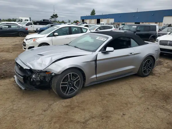 1FATP8UH5L5106187 — 2020 Ford Mustang, Передняя часть (Front End), фото до ремонта