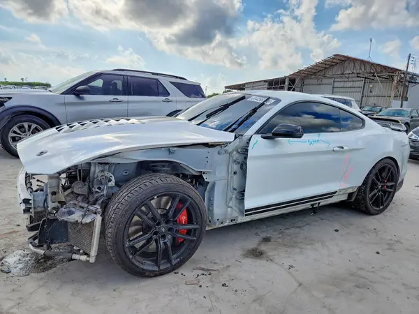 1FA6P8SJ8L5504464 — 2020 Ford Mustang, Передняя часть (Front End), фото до ремонта