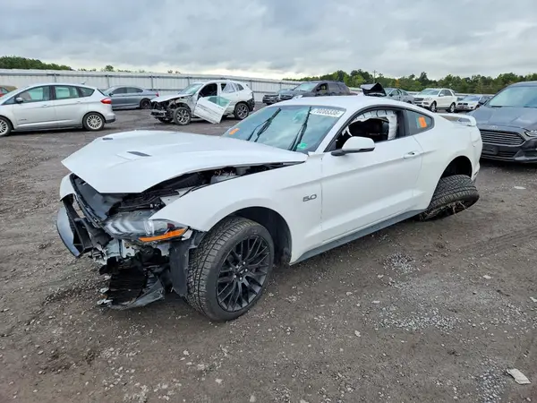 1FA6P8CF5L5178360 — 2020 Ford Mustang, Передняя часть (Front End), фото до ремонта