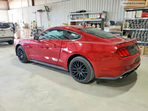 2020 Ford Mustang Gt VIN 1FA6P8CF0L5188892 фото 2