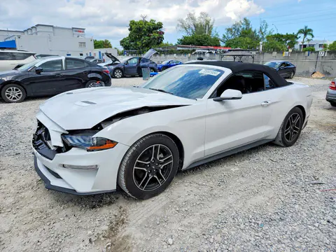 1FATP8UH8L5161880 — 2020 Ford Mustang, Передняя часть (Front End), фото до ремонта
