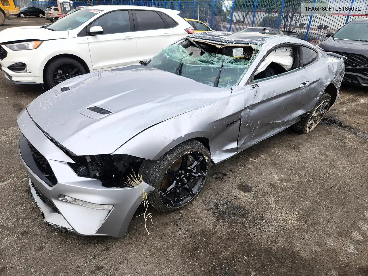 2020 Ford Mustang Gt VIN 1FA6P8CF1L5185032 фото 1