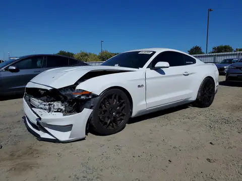 1FA6P8CF4M5124453 — 2021 Ford Mustang, Передняя часть (Front End), фото до ремонта