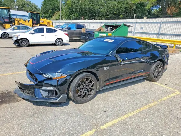 1FA6P8R04M5555720 — 2021 Ford Mustang, Передняя часть (Front End), фото до ремонта