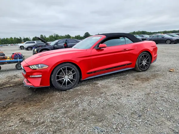 1FATP8UH5M5132418 — 2021 Ford Mustang, Передняя часть (Front End), фото до ремонта
