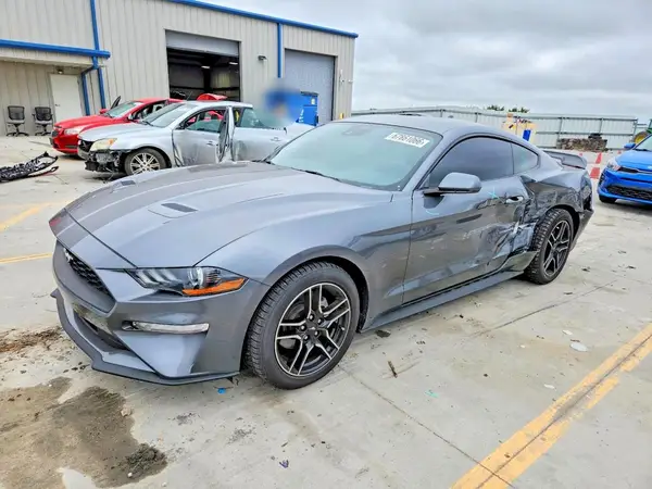 1FA6P8TH2N5122770 — 2022 Ford Mustang, Задняя часть (Rear End), фото до ремонта
