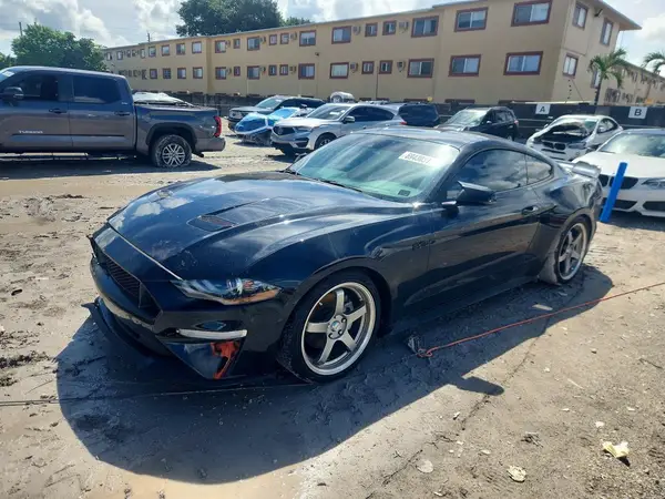 1FA6P8TH1N5100047 — 2022 Ford Mustang, Передняя часть (Front End), фото до ремонта