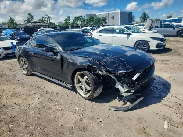 1FA6P8TH1N5100047 — 2022 Ford Mustang, фото 4 с аукциона Copart, Передняя часть