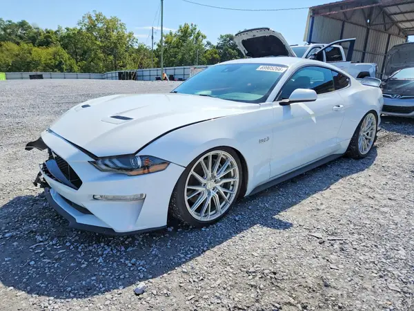 1FA6P8CF1N5112570 — 2022 Ford Mustang, Передняя часть (Front End), фото до ремонта