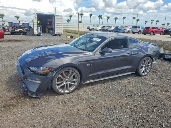 1FA6P8CF3N5134750 — 2022 Ford Mustang, Подтопление (Water/Flood), фото до ремонта