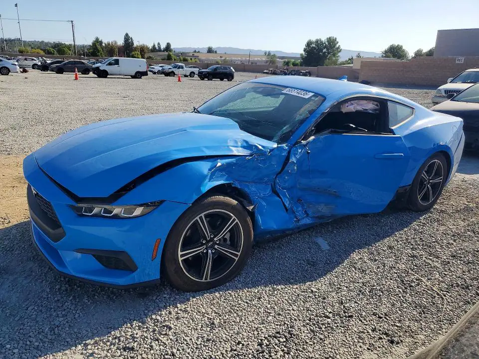 1FA6P8TH5R5137219 Ford Mustang 2024 — повреждение Боковая часть, фото до ремонта