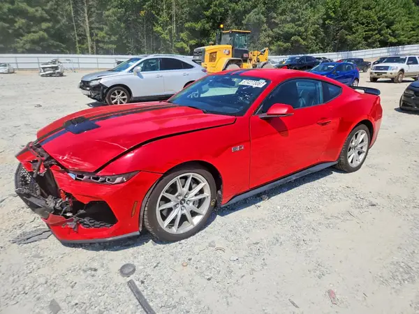 1FA6P8CF7R5418145 — 2024 Ford Mustang, Передняя часть (Front End), фото до ремонта