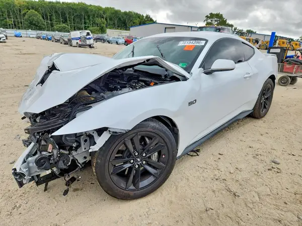 1FA6P8CF2R5428436 — 2024 Ford Mustang, Передняя часть (Front End), фото до ремонта
