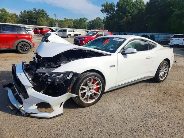 1FA6P8CF7S5404204 — 2025 Ford Mustang, Передняя часть (Front End), фото до ремонта