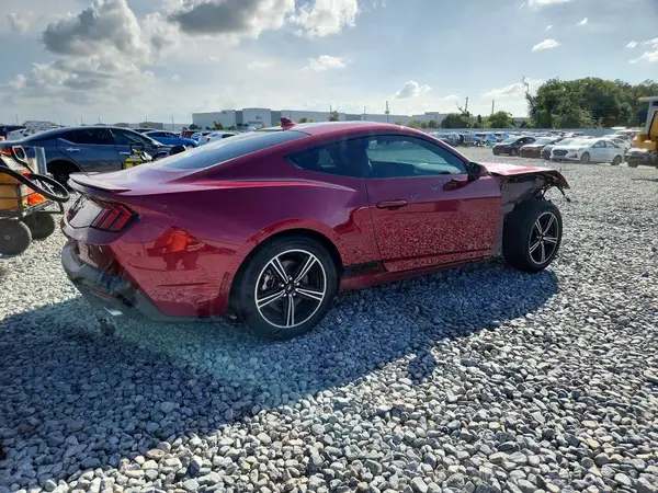 1FA6P8TH3S5120215 — 2025 Ford Mustang, фото 3 с аукциона Copart, Передняя часть