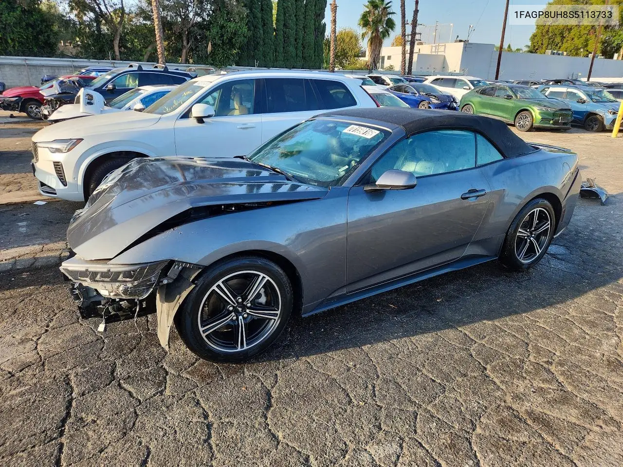 2025 Ford Mustang VIN 1FAGP8UH8S5113733 фото 1