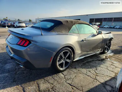 2025 Ford Mustang VIN 1FAGP8UH8S5113733 фото 3