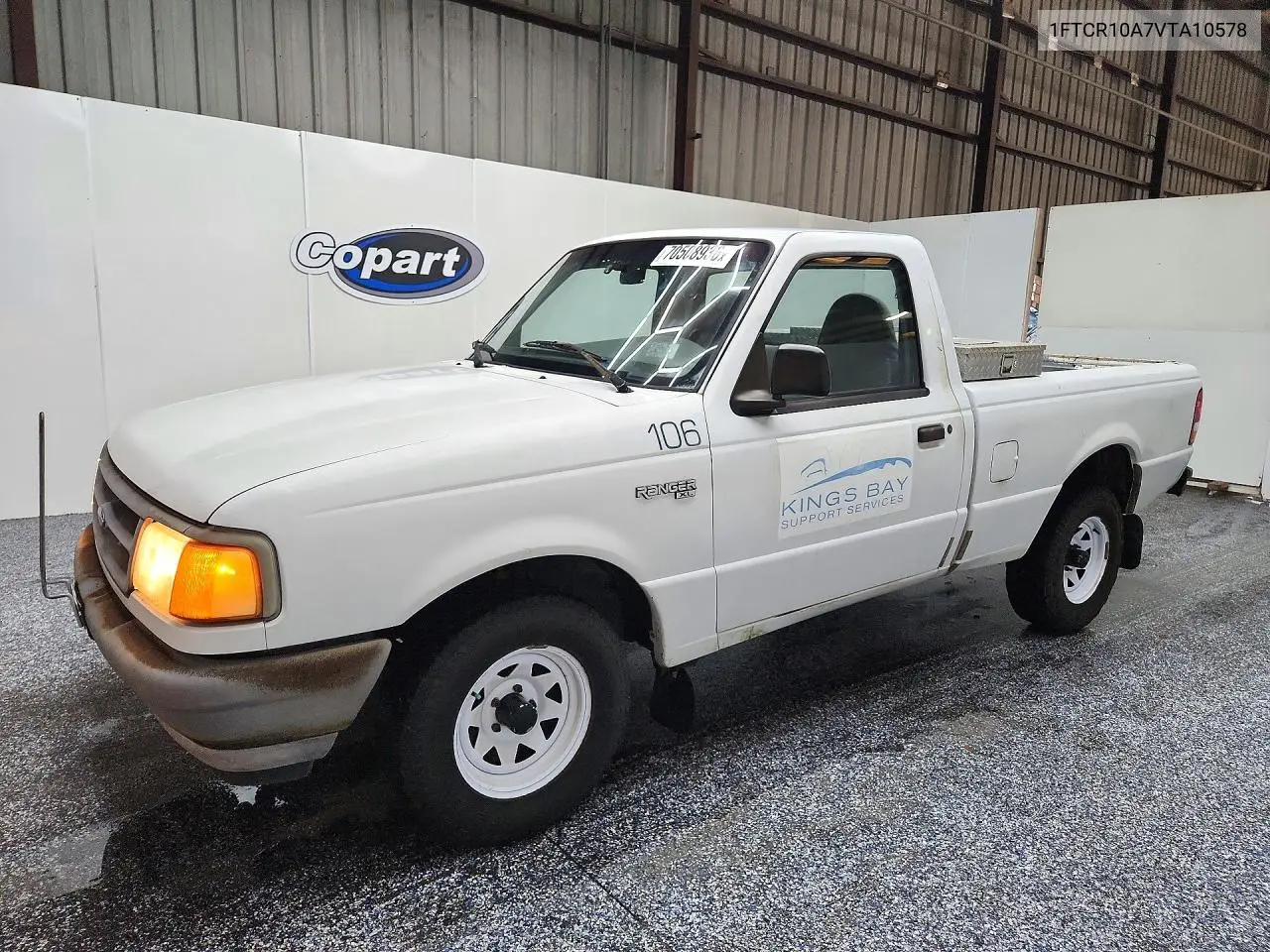 1997 Ford Ranger VIN 1FTCR10A7VTA10578 фото 1
