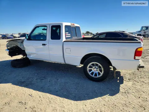 1999 Ford Ranger Super Cab VIN 1FTYR14V1XPA92967 фото 2
