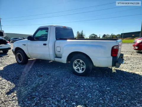 2001 Ford Ranger VIN 1FTYR10C81PA21230 фото 2