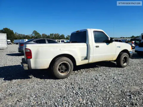 2001 Ford Ranger VIN 1FTYR10C81PA21230 фото 3