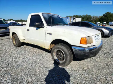 2001 Ford Ranger VIN 1FTYR10C81PA21230 фото 4